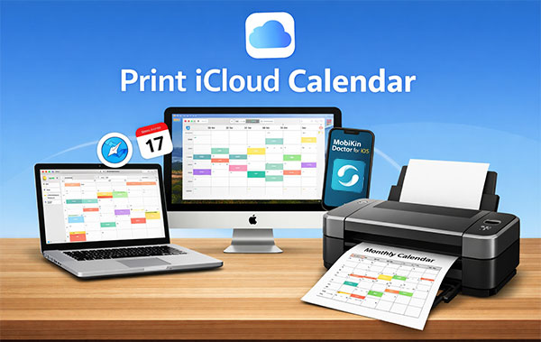 print calendar from icloud