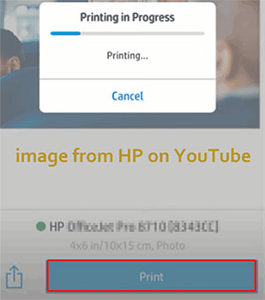 print from iphone to hp printer via hp smart