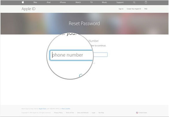 how to reset icloud passcode