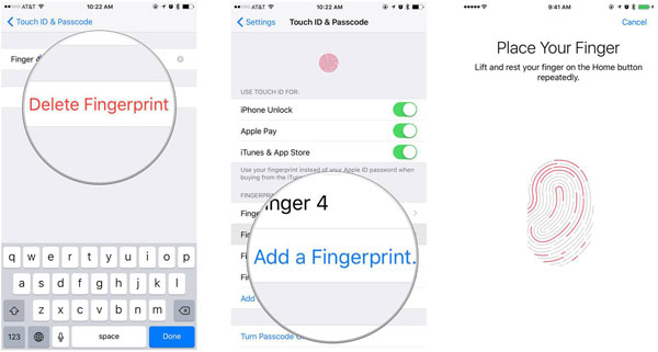 how to unlock iphone at home without swiping up via touch id