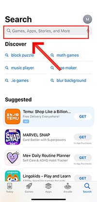 install apps on iphone from app store