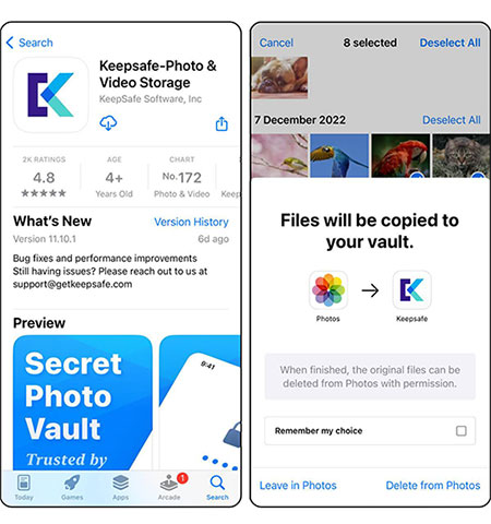 secret photo vault