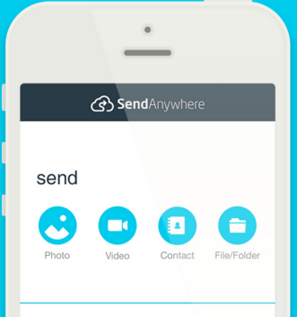 how to send a contact on iphone by send anywhere