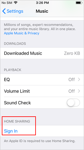 how to sync music from ipod to ipad with home sharing