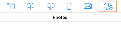share photos on icloud