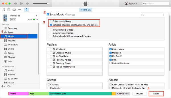 how to download songs from pc to iphone