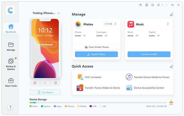 tuneskit iphone data recovery