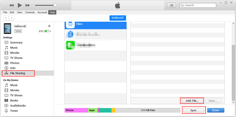 How to Transfer Files to iPad via iTunes