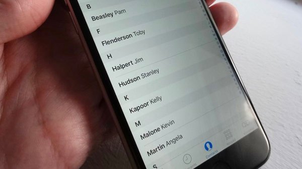 how to transfer contacts from gmail to iphone