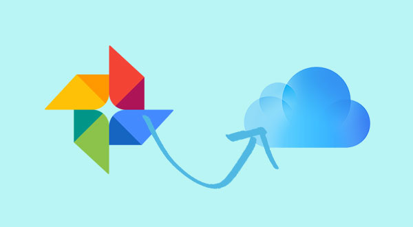 transfer google photos to icloud