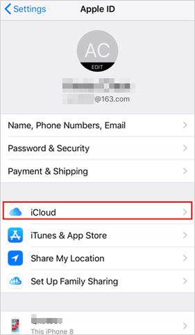 sync iphone videos to pc via icloud