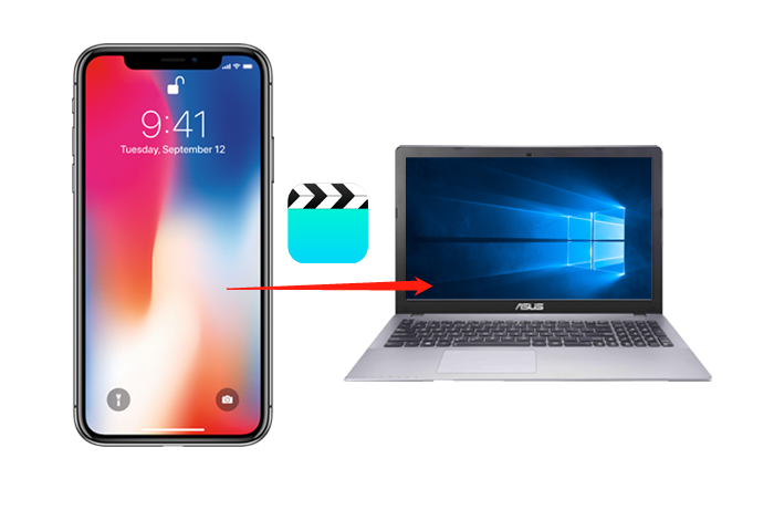 transfer long videos from iphone to pc