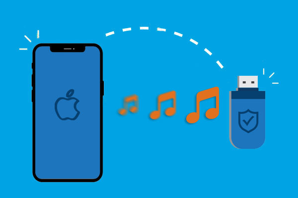 transfer music from iphone to flash drive