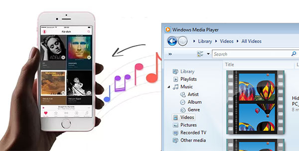  transfer music from windows media player to iphone