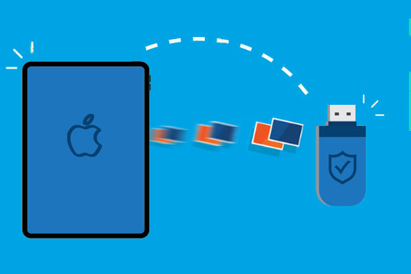 how to transfer photos from ipad to flash drive