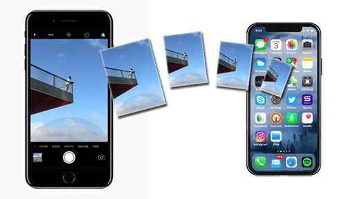 how to transfer photos from iphone to iphone