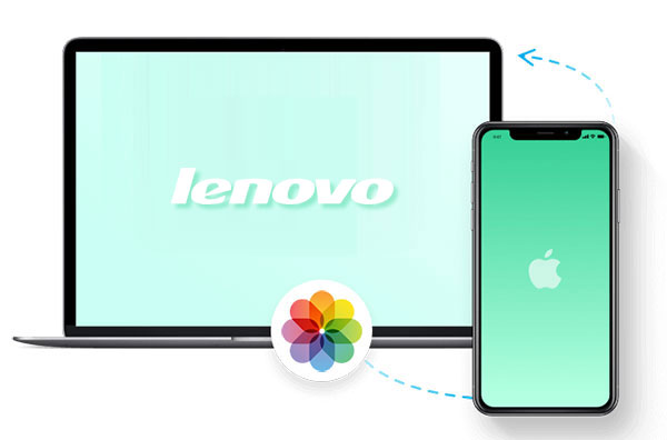 transfer photos from iphone to lenovo laptop