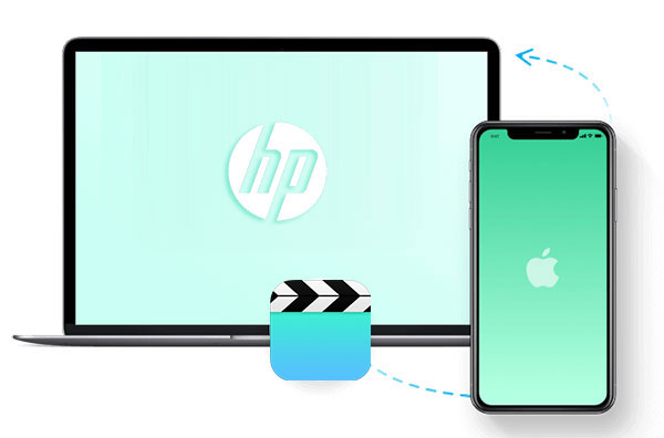 how to transfer videos from iphone to hp laptop