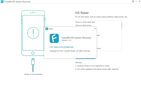 ios repair recovery software like tuneskit ios system recovery