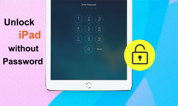 unlock ipad without password