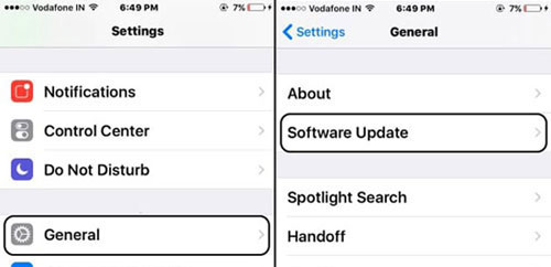 fix itunes backup now greyed out by updating ios