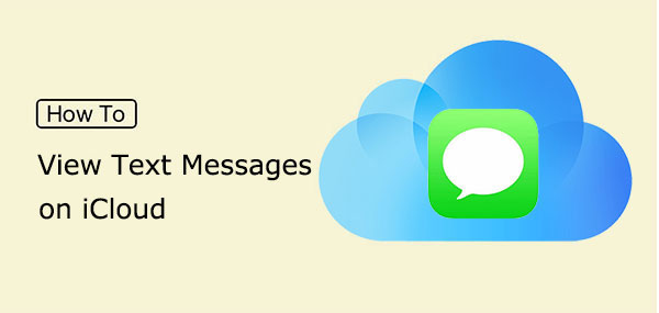 view text messages on icloud