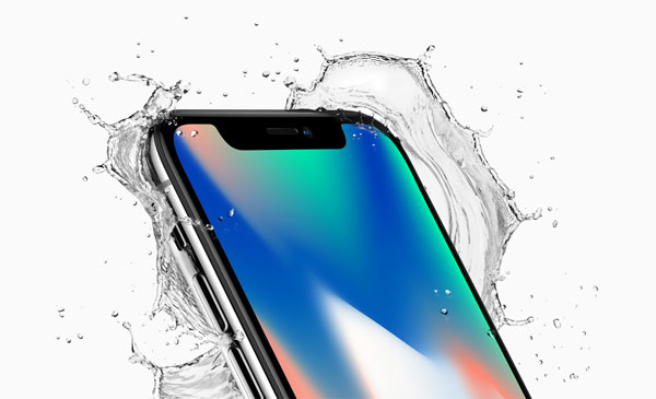 water resistant with iphone 8 and iphone x