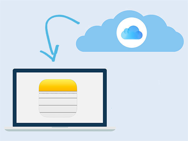access icloud notes on pc
