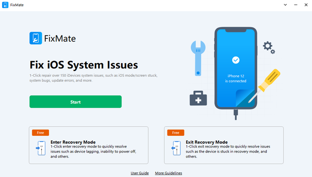 tuneskit ios system recovery alternative like fixmate