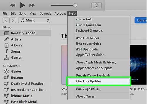 how to update itunes to latest version on pc