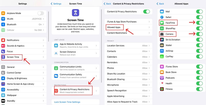 remove privacy restrictions