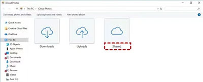 download videos from icloud shared album on computer