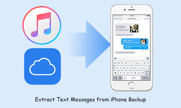 extract text messages from iphone backup