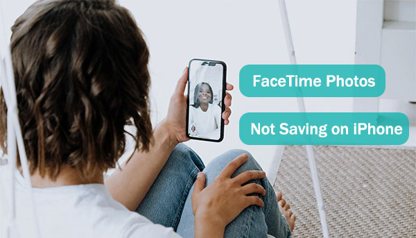 facetime photos not saving on iphone