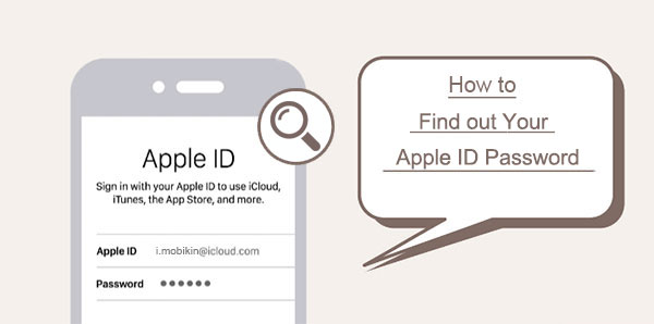 how to find apple id password