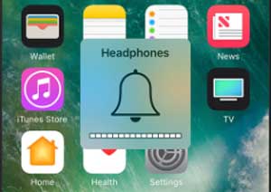 ensure your iphone is in headphone mode