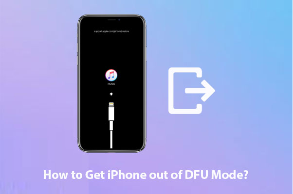 how to get iphone out of dfu mode