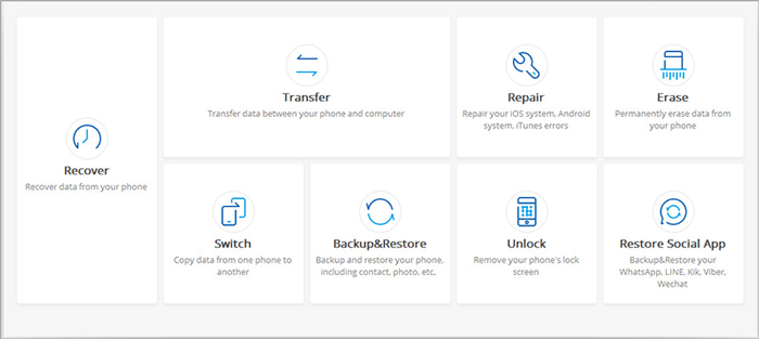 choose the unlock module from the toolbox