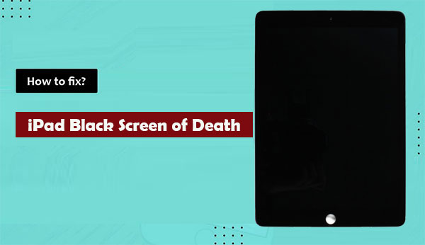 ipad black screen