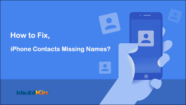 iphone contacts missing names