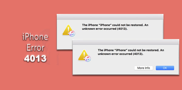 iphone error 4013