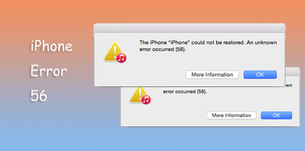iphone error 56