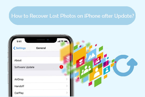 iphone photos disappeared after update