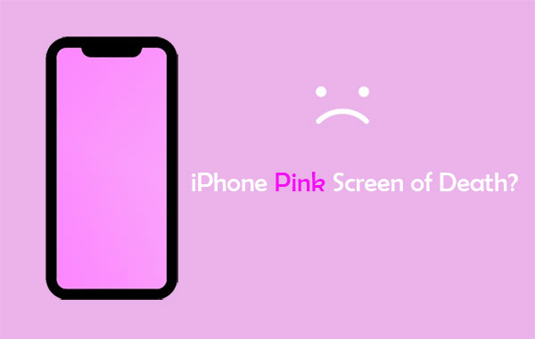 iphone pink screen of death