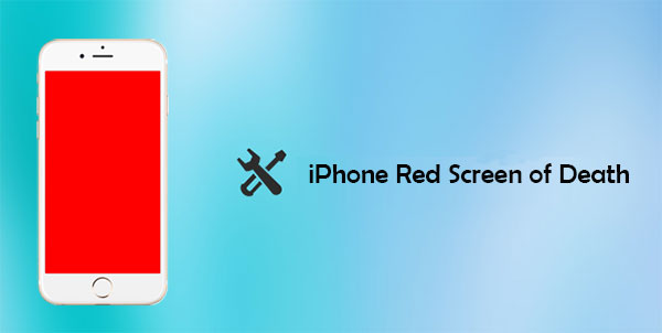 iphone red screen of death