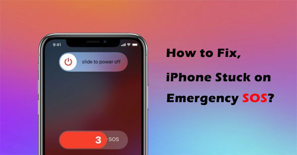 iphone stuck on emergency sos