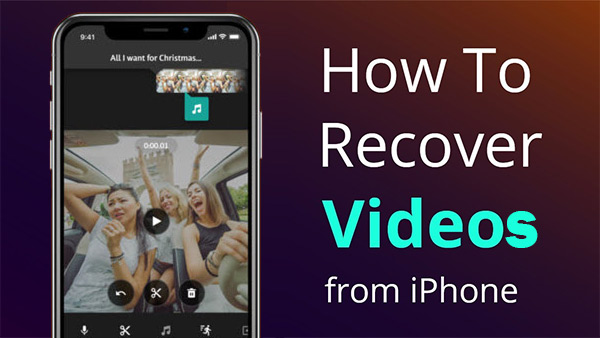 recover deleted videos from iphone