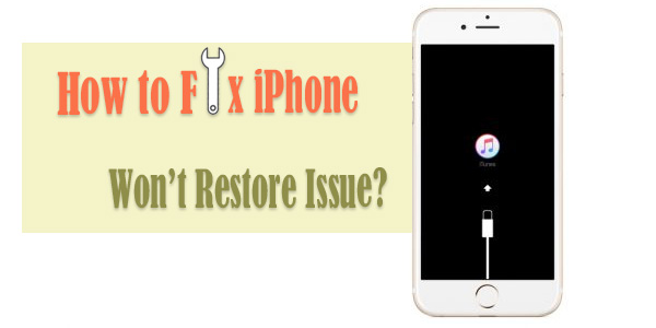 iphone wont restore