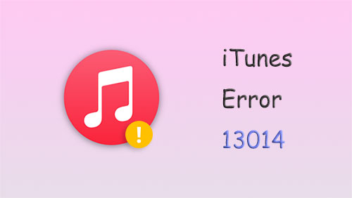 itunes error 13014