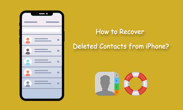 iphone deleted contacts randomly